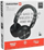 Kufje Bluetooth Swissten Comfort Trix Micro FM, pa tela, me mikrofon, të zeza