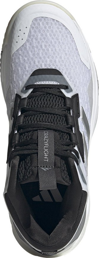 Atlete salloni Adidas Crazyflight 5 Mid, për gra, 42 2/3, të bardha me të zeza