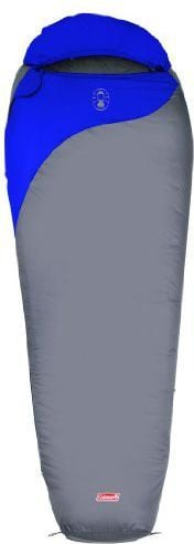 Thes gjumi Coleman Pathfinder, formë mummy, tre-sezonal, gri e kaltër