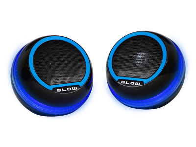 Altoparlantë Blow Speaker 66-401, USB, 3.5 mm, të zinj