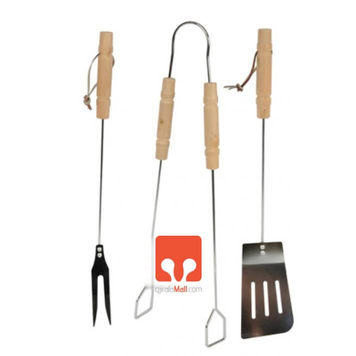 Mjete për skarë BBQ Collection, 3 copë