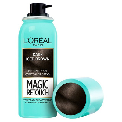 Sprej për flokë L'oreal Magic Retouch 8 Dark Iced Brown, 75 ml