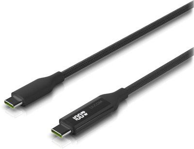 USB-C кабел Ubiquiti UACC Cable USB 100W 2M BK, 2m, 100W, црно сиво