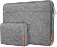 Mbajtëse laptopi Inateck LB01005, 14", me xhep aksesorësh, gri