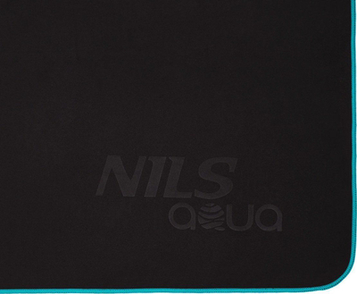 Peshqir mikrofibër Nils Extreme Nils Aqua NAR13, 200x90 cm, i zi