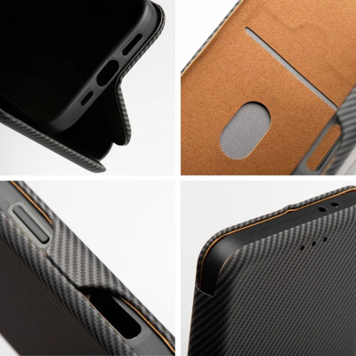 Futrollë libri SBS Folio Side Magnet për iPhone 16 Plus, me magnet anësor, gri