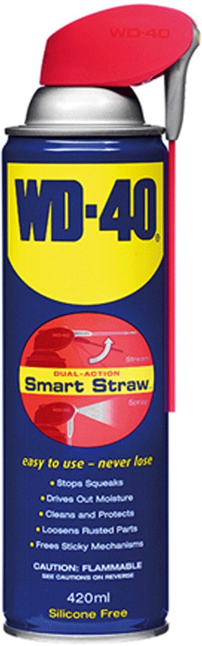 Lubrifikant sprej WD-40 Smart Straw 2 Ways, 420mL, për shumë punë