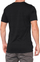 Bluzë 100 Percent Essential, T shirt pambuk poliester, e zezë me jeshile, XL