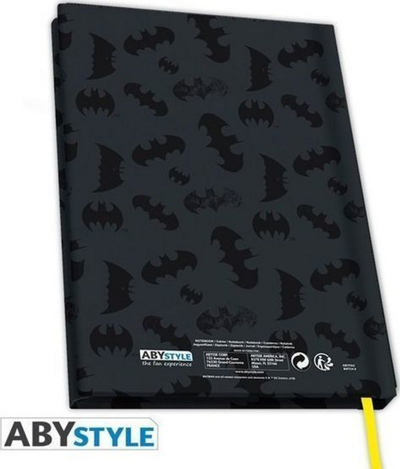 Fletore me vija ABYstyle DC Comics Batman Logo, 90 fletë, e zezë