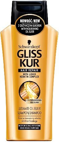 Shampo për flokë Schwarzkopf Gliss Kur Ultimate Oil Elixir, 250 ml