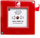 Buton manual alarmi zjarri Elektromet WP-3 ROP B 921410, 2R 12A, IP65, i kuq