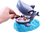 Loja interaktive Crazy Shark GR0323, me drita edhe muzikë, plastike, gri
