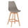 Stol bari Vegas 47x58x100Hcm (HM8000.40), gri