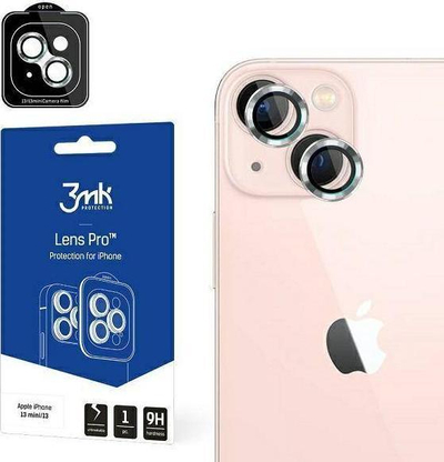 Mbrojtëse xhami për kamera 3MK Lens Protection Pro, për iPhone 13 mini 13, transparente