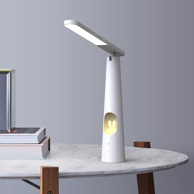 Lampë tavoline Forever Light PURE FLB-150 ELENA, LED 7.5W, me bateri dhe USB C, e bardhë