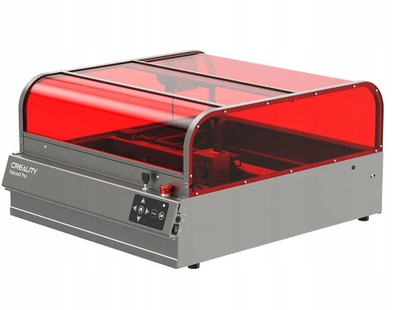 Makinë gravimi me lazer Creality Falcon2 Pro 40W, sipërfaqe 400×415mm, kapak transparent, gri