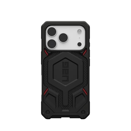 Mbrojtëse telefoni UAG Monarch Pro për iPhone 17 Pro, MagSafe, Kevlar, e zezë 7