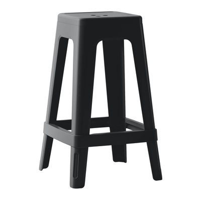 Stol katror Zeb 35x35x65Hcm (HM6128.02), zezë