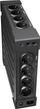 UPS Eaton Ellipse ECO 1200 USB DIN, 1200VA, me EcoControl, ngjyrë e zezë