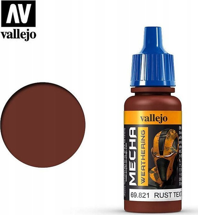 Bojë akrilike Vallejo Mecha Color 69.821 Rust Texture, mat, 17ml