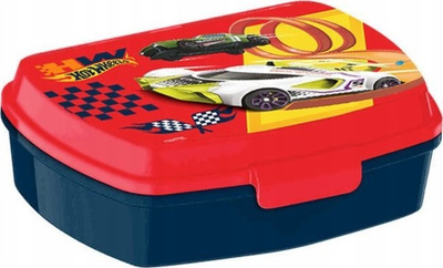 Set shishe alumini dhe lunchbox Hot Wheels Kids Euroswan, për kalamaj, shumëngjyrësh
