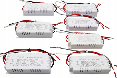 Transformator elektronik ndriçimi AET, 220‑240V në 12V, 40W, i bardhë