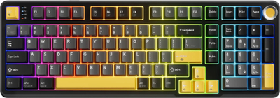 Механичка тастатура Marvo KG986W, безжична, RGB, 98 тастери, црна
