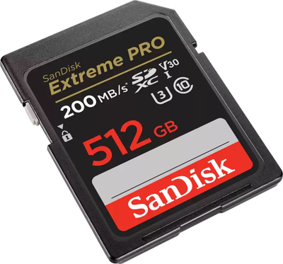 Kартичка меморија SanDisk Extreme PRO SDXC, 512GB, Class 10 UHS I U3 V30