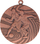 Medalje e bronztë futbolli Victoria Sport, 4 cm, e kaftë