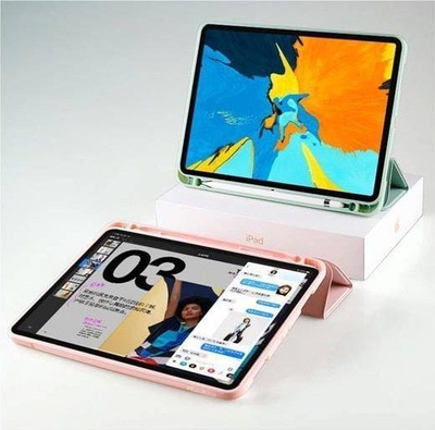 Mbulesë tablet Tech-Protect SmartCase për iPad Air 4 2020 dhe iPad Air 5 2022, me vend për Apple Pencil, vjollcë