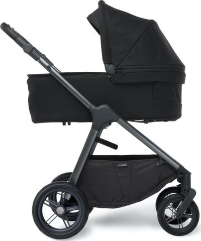 Karrocë për bebe MAST M.5x me gondolë, paloset kollaj, Onyx