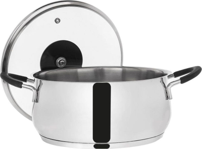 Tendja Orion DALIE, 4L, kapak xhami, inox argjendtë
