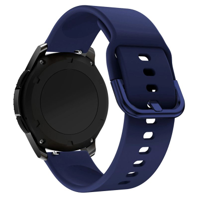 Rrip silikoni TYS për Samsung Galaxy Watch 20mm, blu e errët
