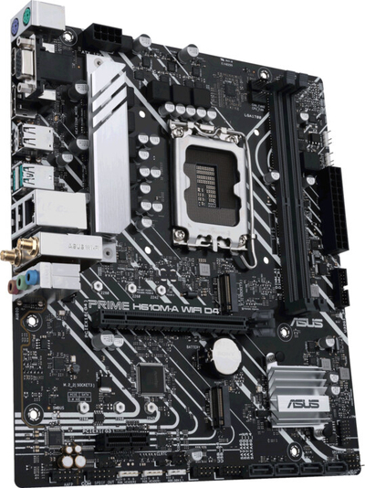 Pllakë amë ASUS PRIME H610M-A WIFI D4 - Intel H610