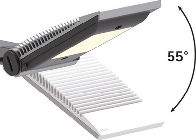 Lampë tavoline Maul M8206095, LED 6W, dritë natyrale, ngjyrë argjendi