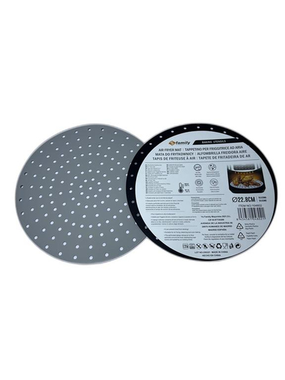 Shtresë rezistente ndaj nxehtësisë 23*23*0.25cm, gri/zezë. FAMILY