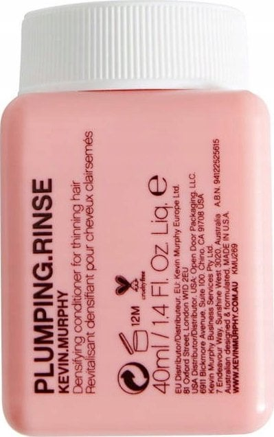 Balsam flokësh KEVIN.MURPHY Plumping.Rinse, 40 ml
