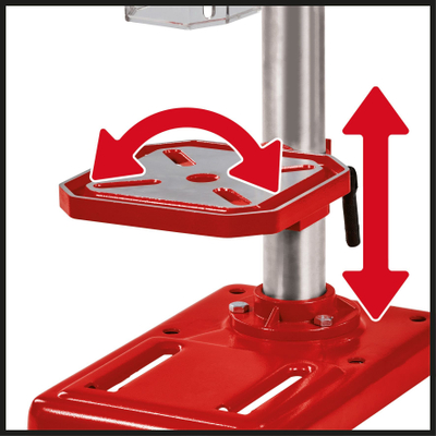Stërvitëse tavoline Einhell TC-BD 500, 500W, 9 shpejtësi, e kuqe