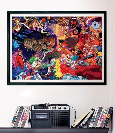 Puzzle Clementoni One Piece Impossible, 1000 copa, 70 x 50 cm, shumëngjyrësh