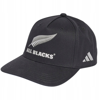 Kapele bejsbolli adidas All Blacks Snackback JI9317, e rregullueshme, pambuk poliester, e zezë