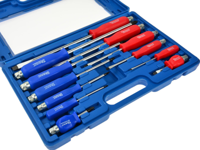 Set kaçavidash Geko G30585, 12 copë, shumëngjyrësh