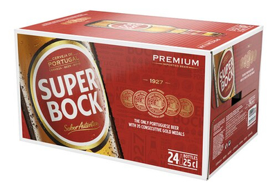 Pako me 24 birra Super Bock, 24x 0.25ml