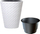 Декоративна саксија Conforama Matuba Pot 34L, со резервоар за вода, бела