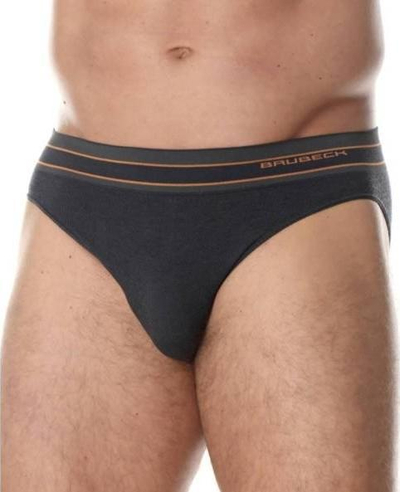 Mbathje të brendshme për burra Brubeck BE10110 ACTIVE WOOL, lesh merino, madhësia XL, gri grafit