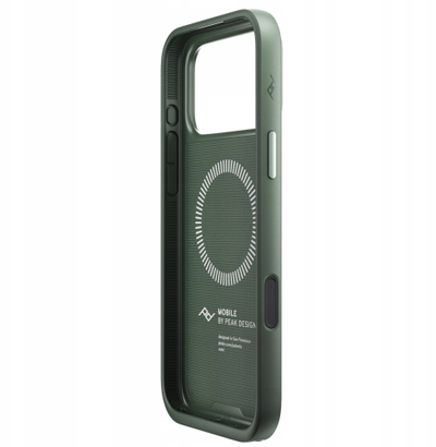 Kapak telefoni Peak Design Mobile Everyday Fabric Case për iPhone 17 Pro Max, i përshtatshëm me MagSafe, ngjyrë Sage