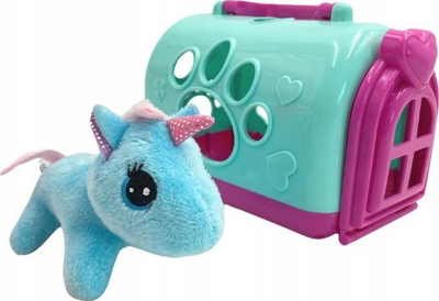 Lodër pelushi Swede Unicorn In A Bag, me kafaz plastik, për kalamaj 3+