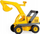Lodër eskavator KSM Toys Lena ECO, material bio, për kalamaj 2+