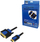 Kabllo video LogiLink CHB3105, HDMI në DVI-D, 5m, e zezë me blu