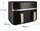 Fritezë ajrore Russell Hobbs Satisfry Dual Basket 27680-56, 9L, panel me prekje, e zezë