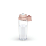 Shishe filtruese BRITA Vital, 0.6L, me 2 filtra MicroDisc, pjeshkë pastel